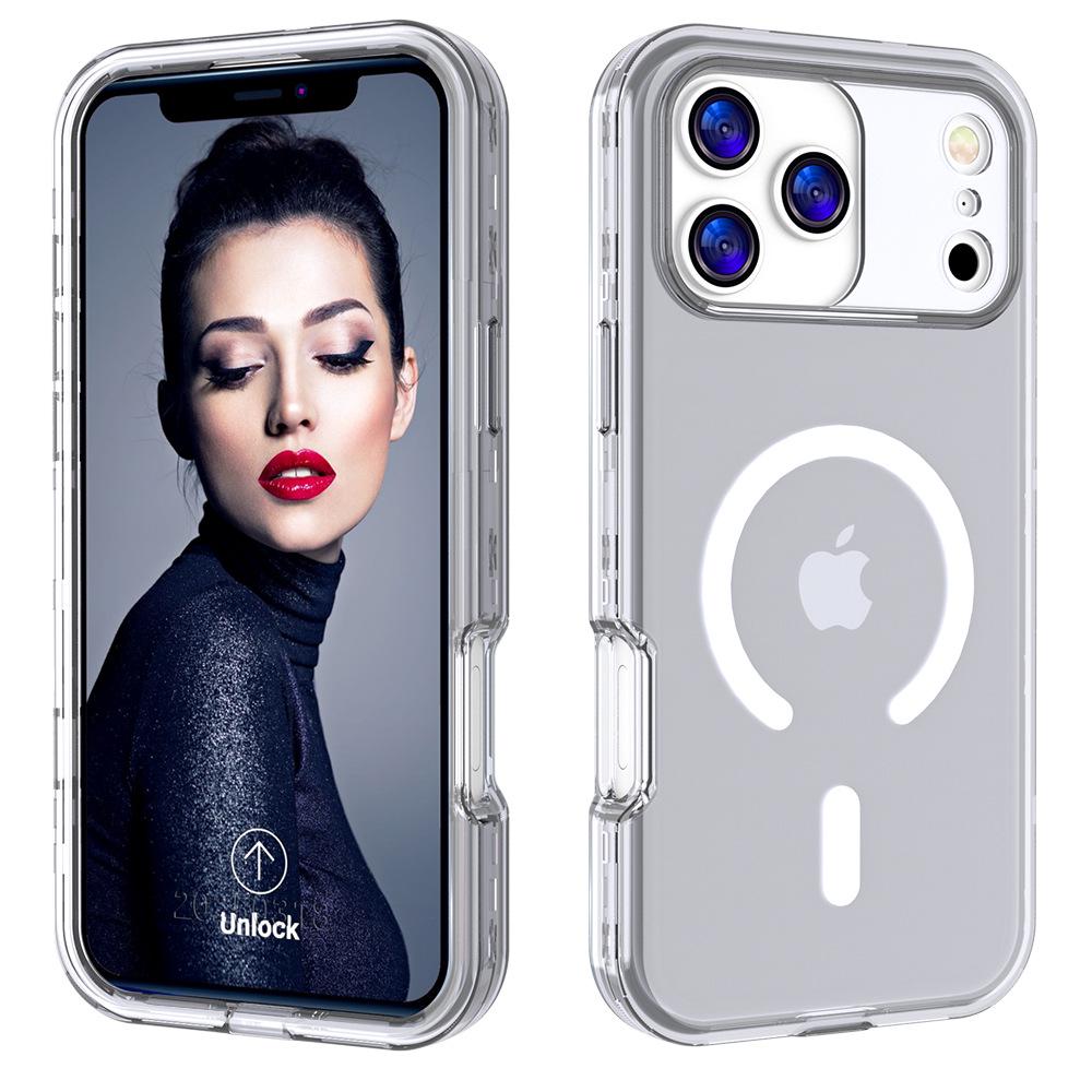 Apple iPhone 17 Pro Max Magnetic Stand Anti-fall Protective Case