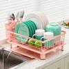 Portapiatti da Cucina con Scolapiatti per Piano di Lavoro Utensili Piatti Bacchette Ciotole Cucchiaio Portacucchiaio Scolapiatti F6h7