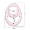 New Two-hole Semen Lock Ring Delay Penis Ring Dick Enlargement Long Lasting Silicone Cock Ring Sex Toys For Couples Flirt Adults