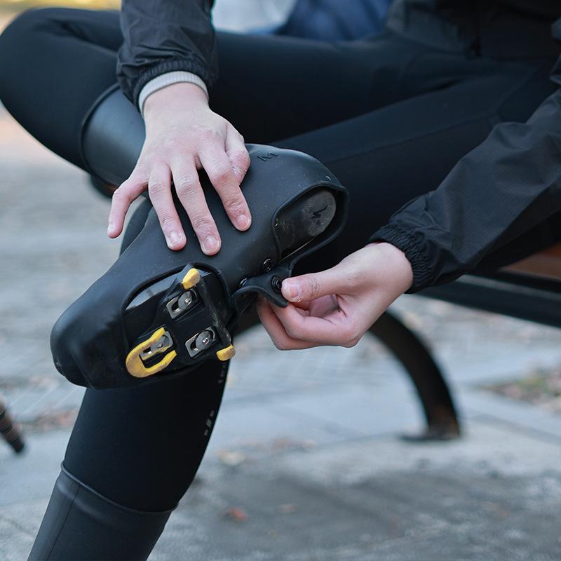 Road Cycling Shoe Covers Silicone Material Waterproof Thermal Insulation Easy to Clean Design for Mountain Biking Road Cycling