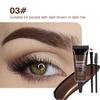 Eyebrow Mascara Waterproof Long-lasting Smudge-proof Eyebrow Tint with Eyebrow Brush