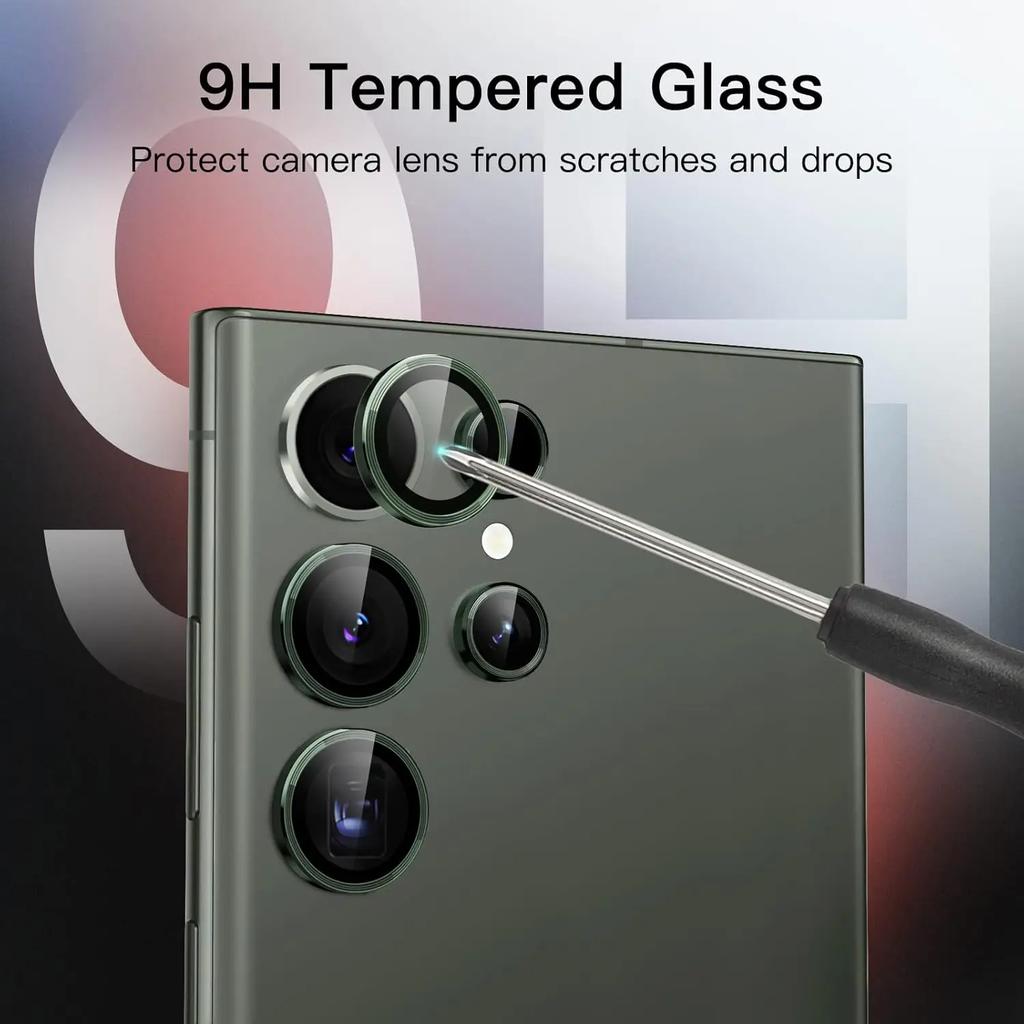 Alloy Camera Protection for Samsung Galaxy S25 Ultra S24 S23 Plus A16 A36 A56 A15 A55 5G Camera Glass Metal Back Lens Ring For Xiaomi 14T Redmi Note14
