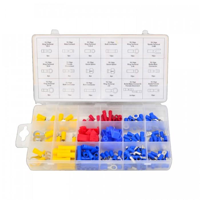 AW Tools Insulated Terminal Set (Pack of 160)