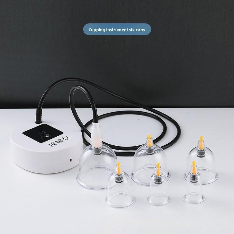 Электрическая Вакуумная Банка Массажёр для Тела Всасывающая Скребковая Чашка Терапия Антицеллюлитный Массажёр Массажёр для Тела Банки Для Сжигания Жира