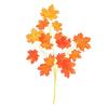 12pcs / Mazzo Artificial Silk Autumn Maple Leaf Wedding Party Make Floral