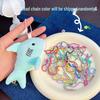 Cute Shark Whale Plush Keychain Charm