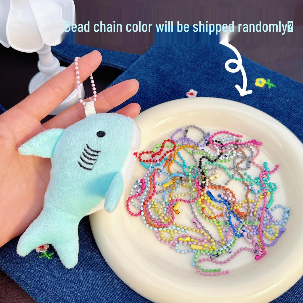 Cute Shark Whale Plush Keychain Charm