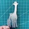 Tier Pferd Giraffe Dekoration Metall Stanzformen Schablone für DIY Scrapbooking Fotoalbum Prägepapier Karten Basteln Stanzteile