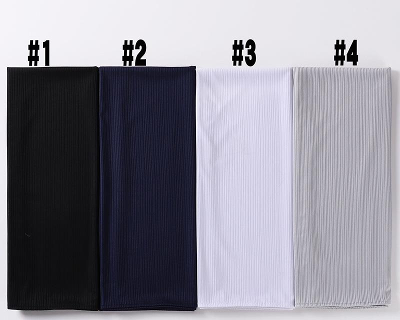 Women's Striped Knitted Headscarf – Malay Indonesian Hijab