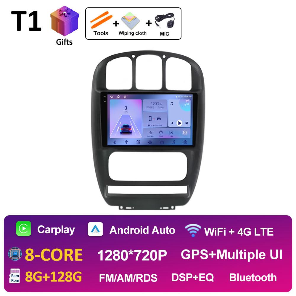 For Chrysler Grand Voyager RS 2000 2001 2002 2003 2004 2005 - 2012 Wireless Carplay Android Auto GPS Navi Bluetooth Accessories