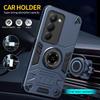 For Xiaomi Redmi 15 4G (EU) (171mm)/Redmi 15 5G (EU) (171mm) Case with Ring Holder Kickstand PC + TPU Anti-Fall Phone Cover