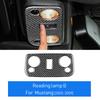 Carbon Fiber for Ford Mustang GT 2005 2006 2007 2008 2009 Accessories Interior Trim Car Roof Reading Light Lamp Cover Sticker