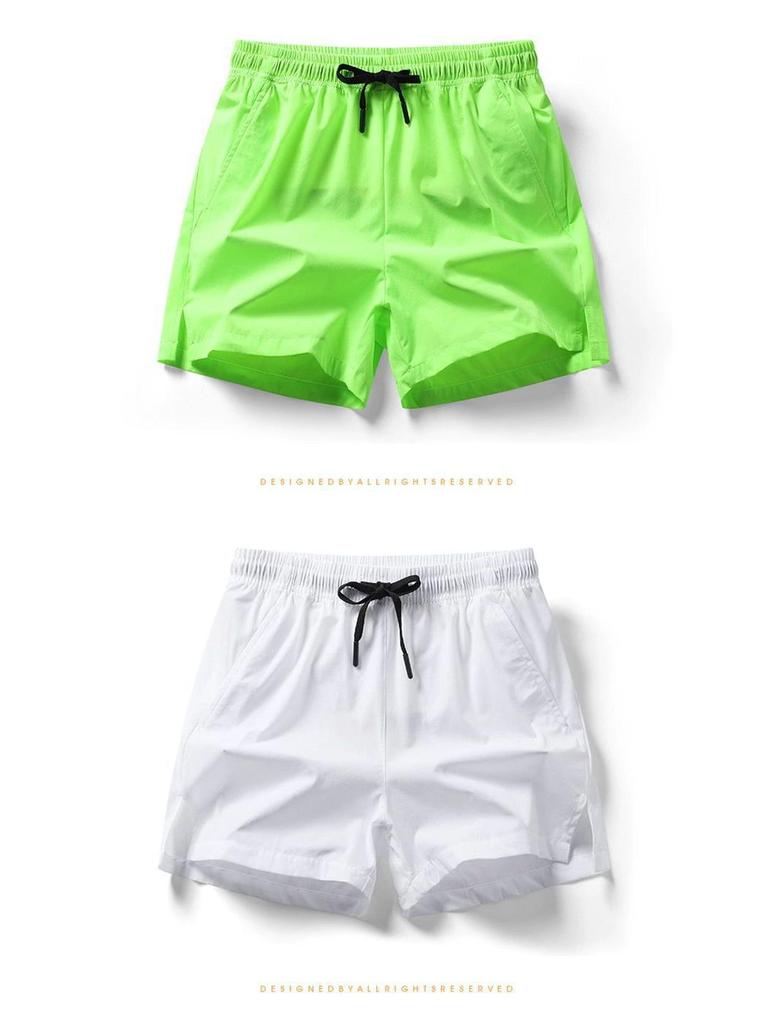 Men's Quick-Dry Ice Silk Running Shorts – Summer Casual Thin Fitness Shorts