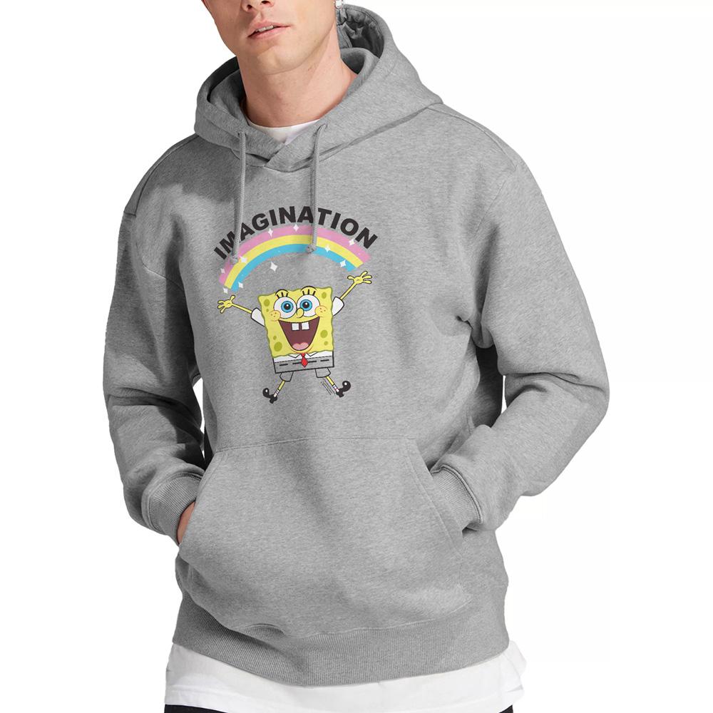 SpongeBob SquarePants Mens Simple Imagination Hoodie