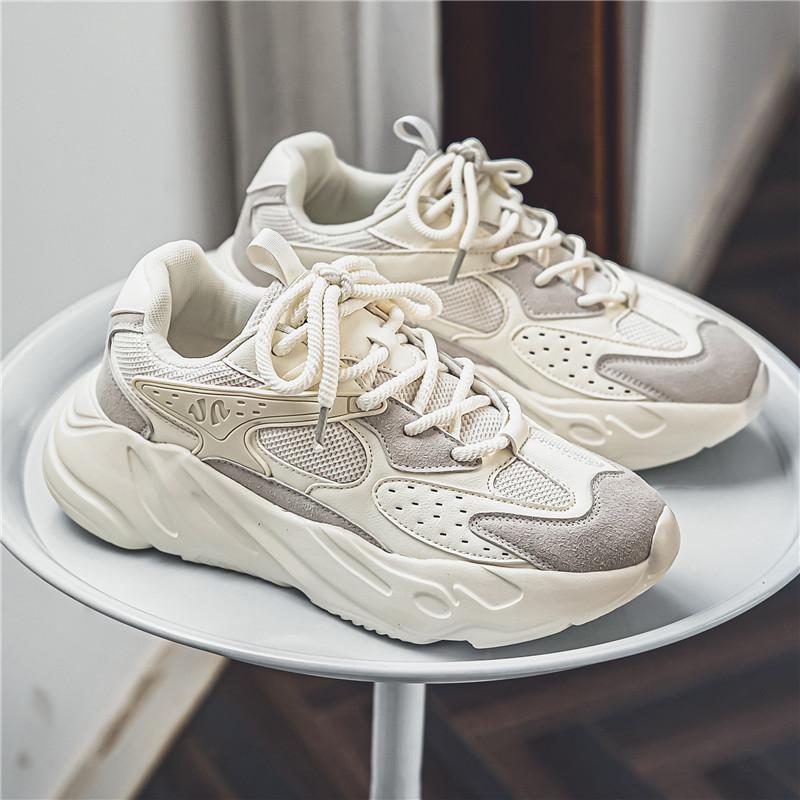 Rock formation retro dad shoes shock-absorbing soft-soled running shoes thick-soled heightening casual sports shoes trendy cool fashion