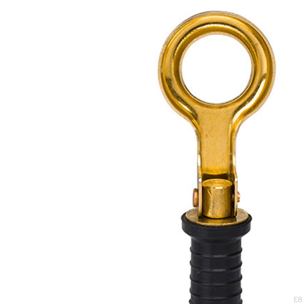 Brass Handle Drain Plug Boat Easy To Use, Accessories, Replaces Rubber with