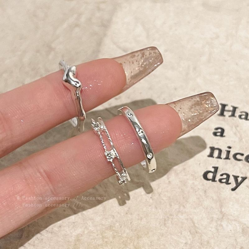 Inel elegant, suprapus, cu zirconiu, în formă de inimă de piersică - Stil versatil și de înaltă calitate pentru degetul arătător