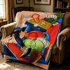 Artist S-Soren Selleslagh-H Throw Thick Comfort Flannel Quilt, Multi-scene Use Indoor Outdoor Daily Nap