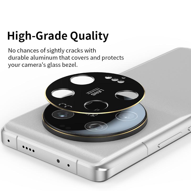 Kamera-Styling für Xiaomi 13 Ultra 14 Ultra Objektiv-Displayschutz Metallkappe Schutzhülle auf der Rückseite Cammer Xiomi Len Zubehör