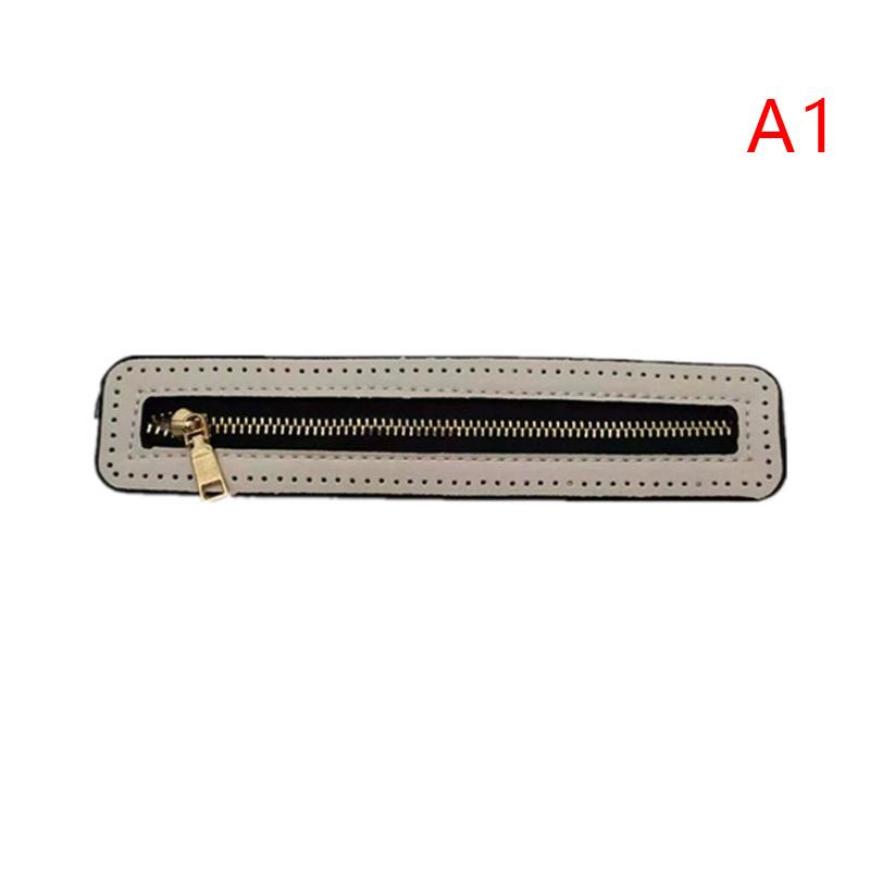 Diy Zipper For Woven Bag Hardware Pu Leather Zipper Sewing Accessories Metal Zipper For Clothes Shoes Supplies
