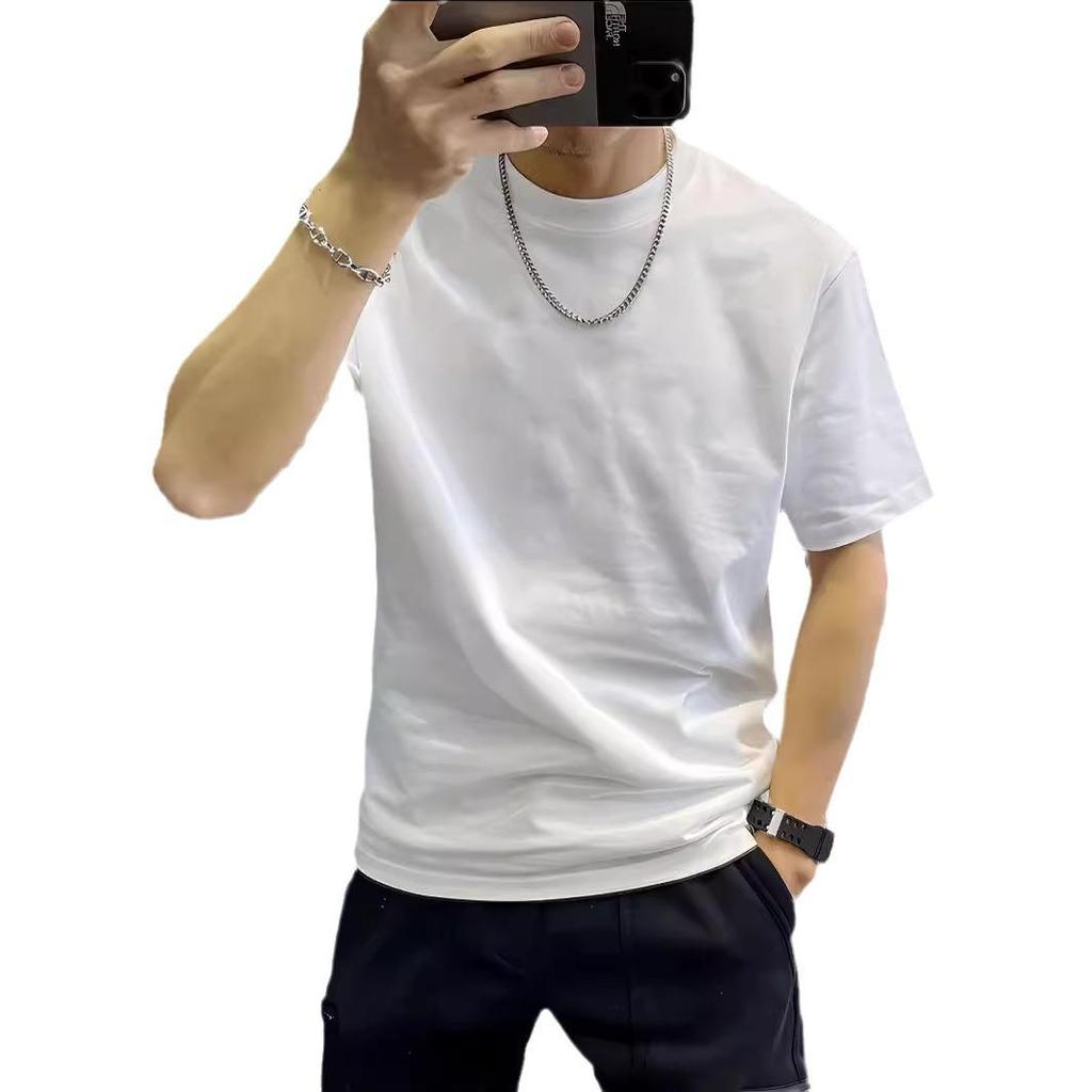 Men's Retro Pure Cotton Short-Sleeve T-Shirt - 100% Cotton