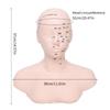 Realistic Massage Therapy Head Model Featuring Stable Filling Structure And Ergonomic Design For Beauty Academies