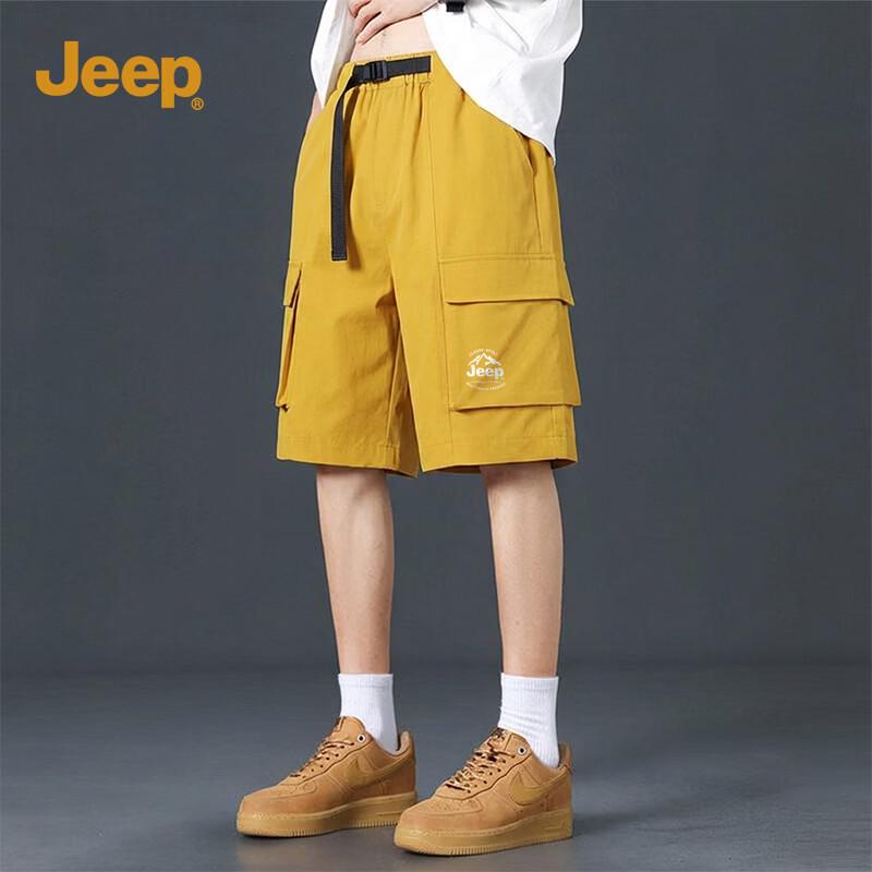 

Jeep Унисекс Летние Функциональные Шорты Карго 3XL