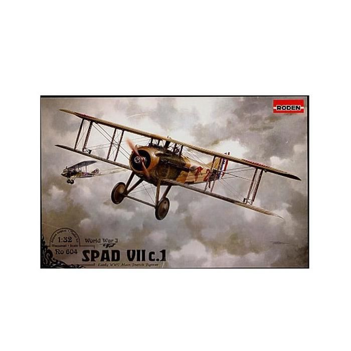 Modell SPAD VII c.1, 1. WK - Roden - 1/32 - Kunststoff - 3 Versionen