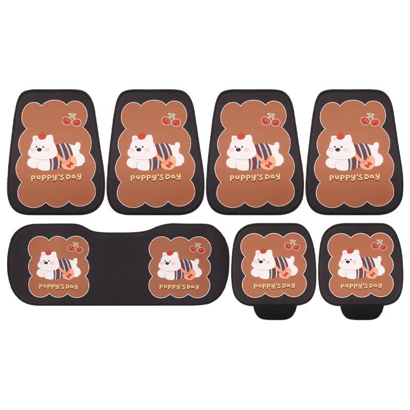 Süßes Cartoon-Hundewelpen-Autositzkissen für Damen - Passt für Lynk & Co Modelle 03, 01, Z10, Z20, 06, 08, 07.