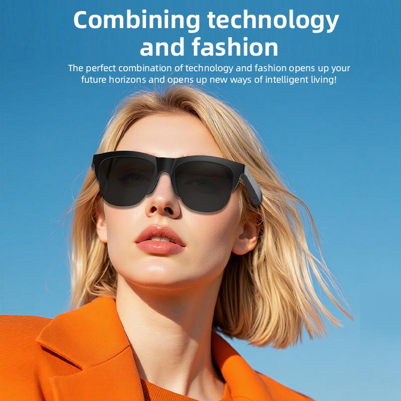 New Smart Sunglasses Glasses Bluetooth Call Outdoor Sports Headphones Voice Navigation Pochromic Lens Waterproof Anti-UV