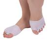 Five-Hole Honeycomb Forefoot Pad: Women's Toe Separator and Shock Absorbing Hallux Valgus Bunion Toe Sleeve.