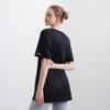 Swt25016-01 Comfort Oversized T-Shirt Black