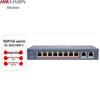 Switch PoE Gigabit Gerenciado em Nuvem Hikvision DS-3E0310HP-E de 10 Portas Plugue CN (adaptador incluso)