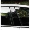 Fit For Tesla Model 3 2017-2022 Matte Black Car Window Bc Pillar Cover Trim 2pcs