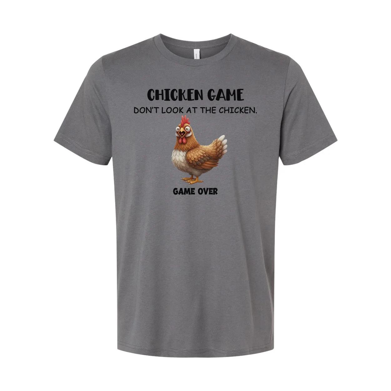 

Chicken Game Do Not Look At The Chicken Unisex T Shirt 3XL