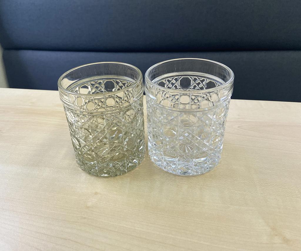 Hirota Glass [Kagome Old Glass] (Clear) 74139