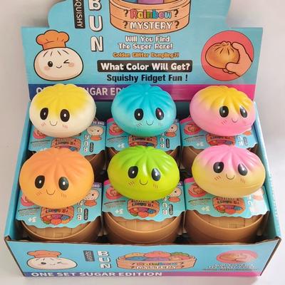 Knödel Squishy Geheimnisse Knödel Stressabbau Fidget Spielzeug Home Office Schreibtischzubehör Party Geschenk Geheimnis Knödel Squishy