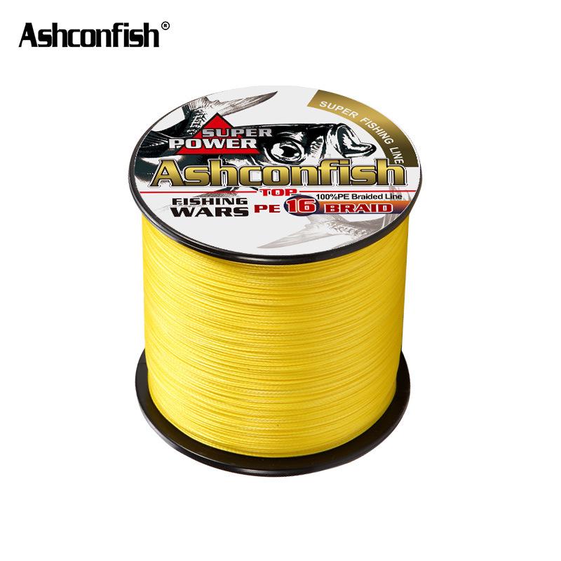 16-Strand Braided PE Fishing Line, 500m, 20-500LB, Dyneema Big Game Sea Line Reel