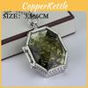 Harry Potter Gem Keychain Pendant With Geometric Design For Movie Fans