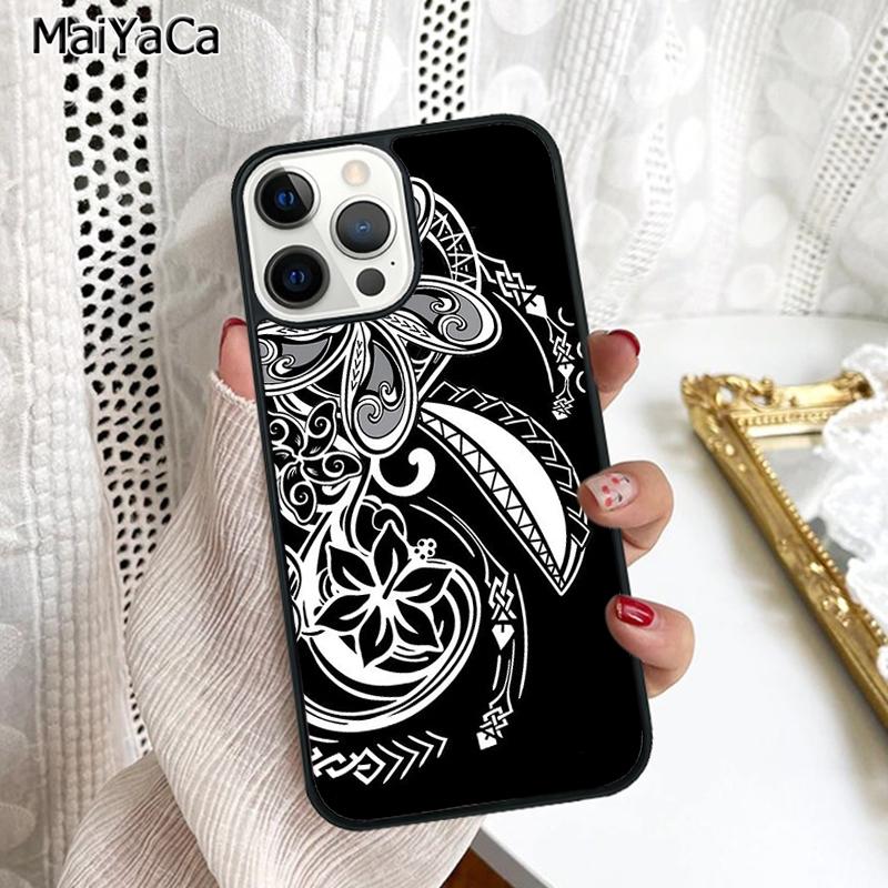 Polynesian Mix Phone Case Cover For iPhone 17 Air 16 15 plus 11 12 13 14 pro max shell coque