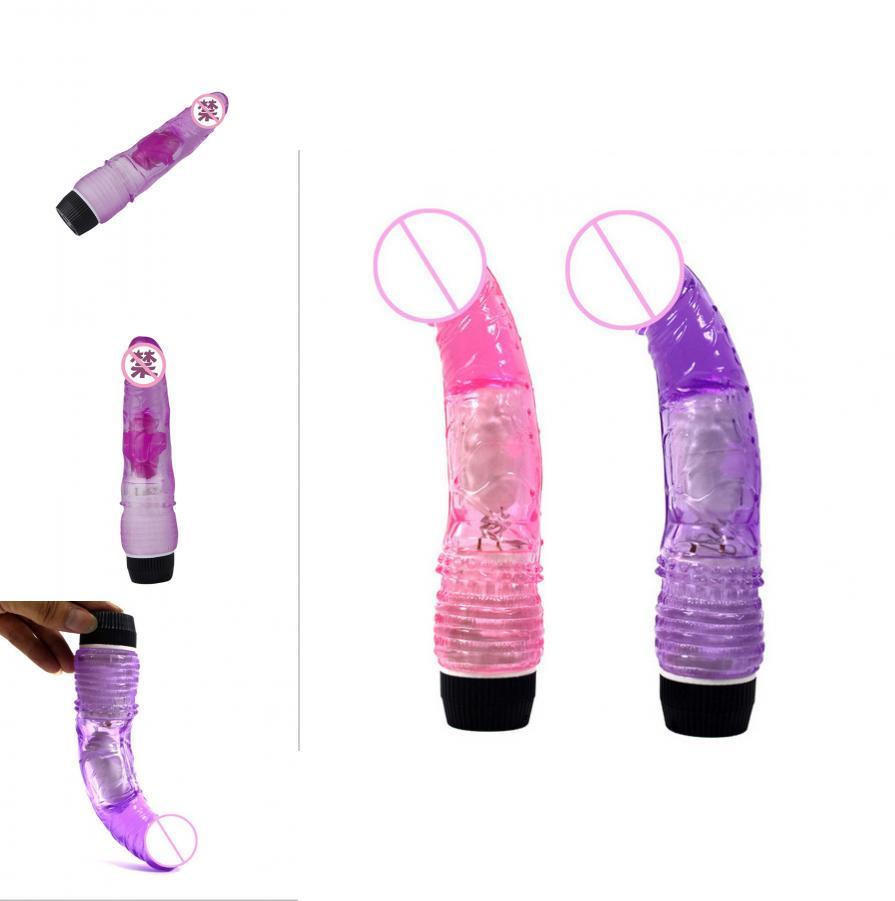 Premium Quality Single Shock Simulation Crystal Penis Tpe Fake Penis For Ultimate Pleasure