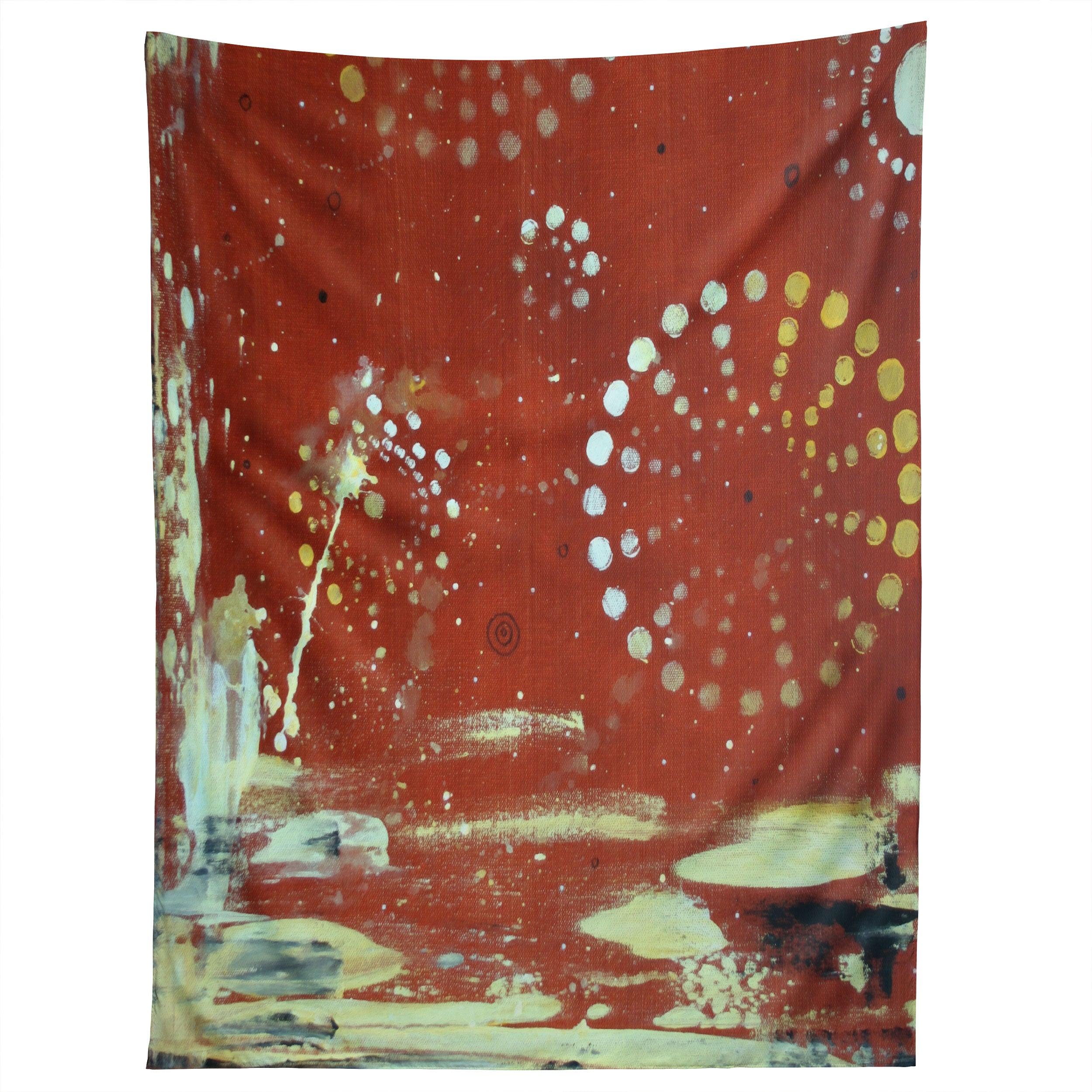 PERCEIVED BEAUTY PINWHEELS tapestry 75x100