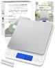 [Compliant with Measurement Law, Marusho Mark] Kitchen Scale, 0.01g Increments500g Capacity, White, Japanese Manual, Warranty, Clear Case Included,