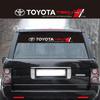 Car Sunshade Stickers Auto Front Rear Windshield Decals For Toyota Corolla Yaris Aygo Prius CHR Camry Auris Avensis Land Cruiser
