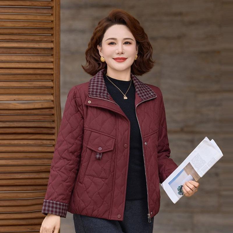 New Winter Cotton Clothes, Warm Tops, Wide Too Short, Women's Thickened Cotton-padded Jackets