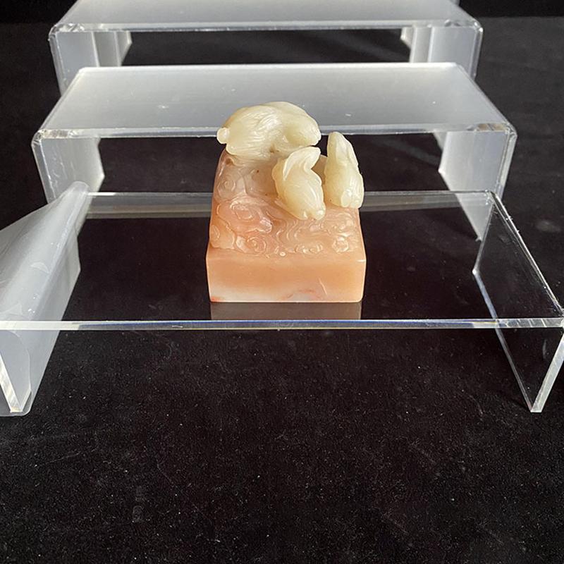 U-Shaped Display Rack,Transparent Acrylic Storage Rack,Makeup Figurine Toy Storage Rack,Desktop And Bathroom Storage