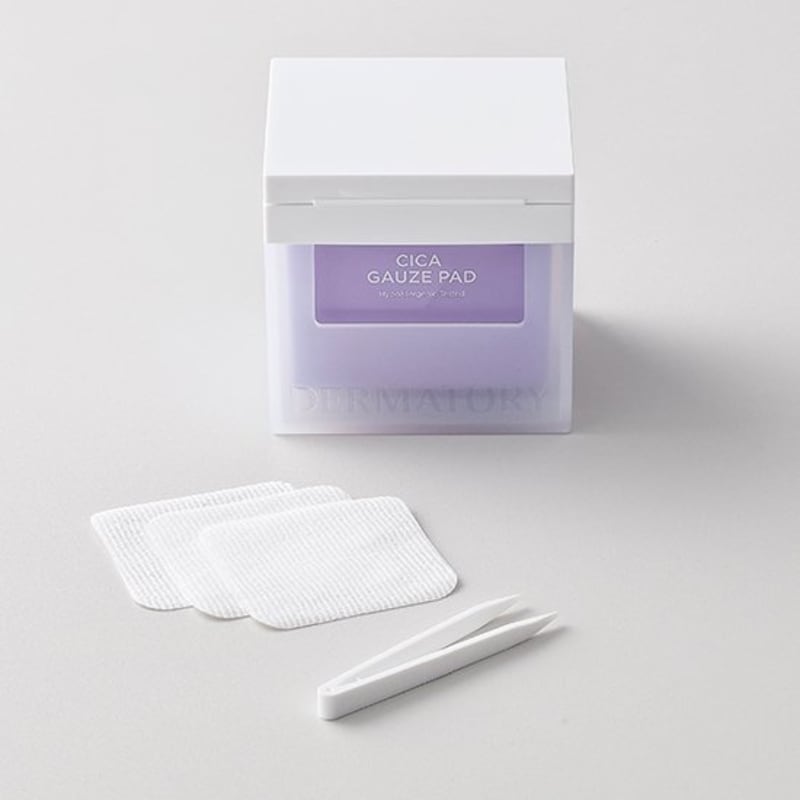 [Dermatoly] Hypoallergenic Cicagauz Pads 80 Sheets