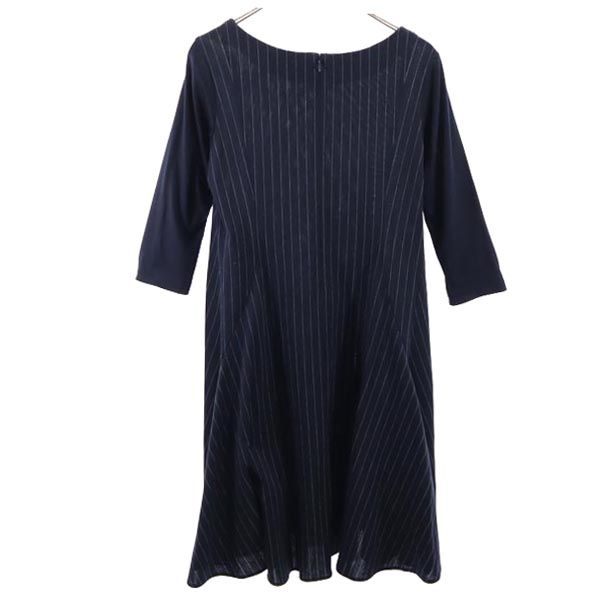 Yohji Yamamoto 7 minutes sleeve one piece Navy Women Used