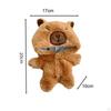 Plush Doll Playsuit Make Your Own Gifts Cute Dolls Accessories for Little Girls Capybara