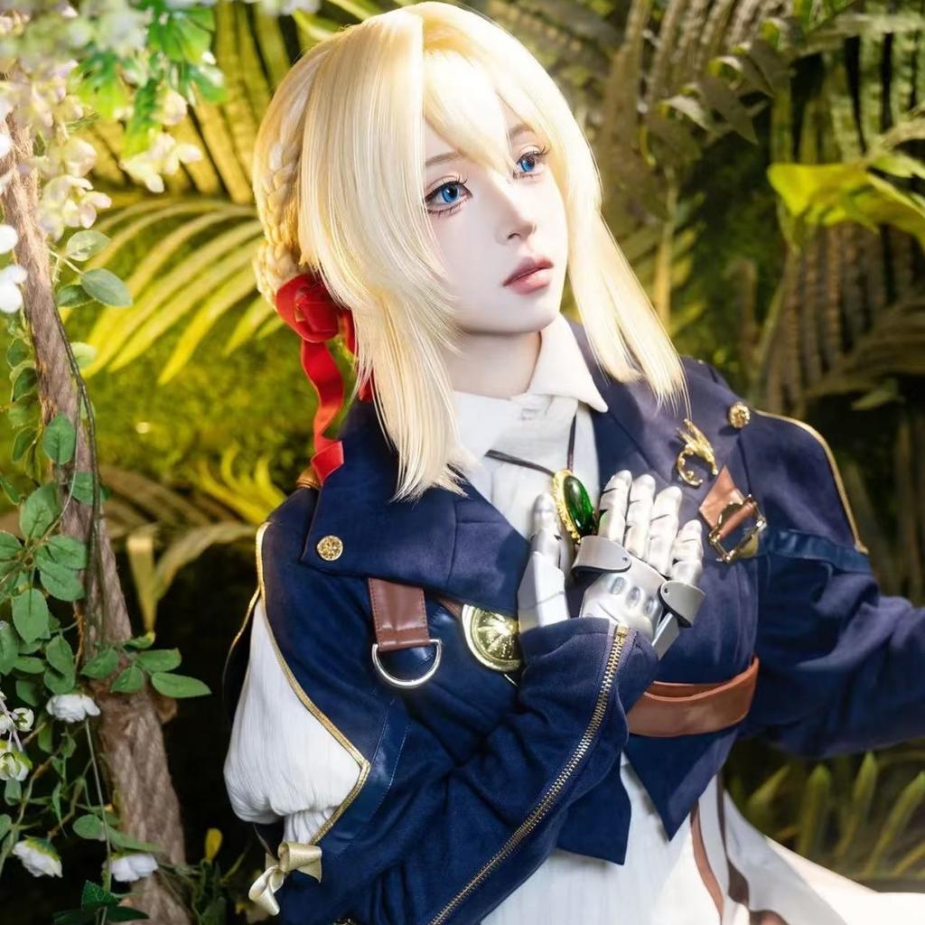 Violet Evergarden Violet Costume Cosplay Game Anime Role Playing